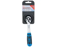 BGS Oboustranná ráčna ,  Jemný zub ,  6,3 mm (1/4") (5)