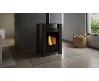 HS Flamingo Krbová kamna AQUAFLAM VARIO ® KALMAR 11/5kW hnědá - sametová (21)