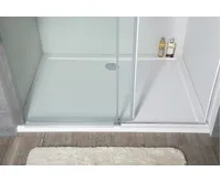 POLYSAN KARIA sprchová vanička z litého mramoru, obdélník 110x90cm, bílá (4)