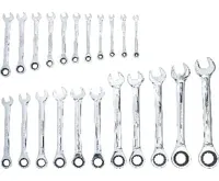 BGS Sada ráčnových očkoplochých klíčů, 6 - 32 mm, 22dílná (2)