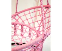 Závěsné křeslo AMBROSIA starorůžová IWH-10190004 (4)