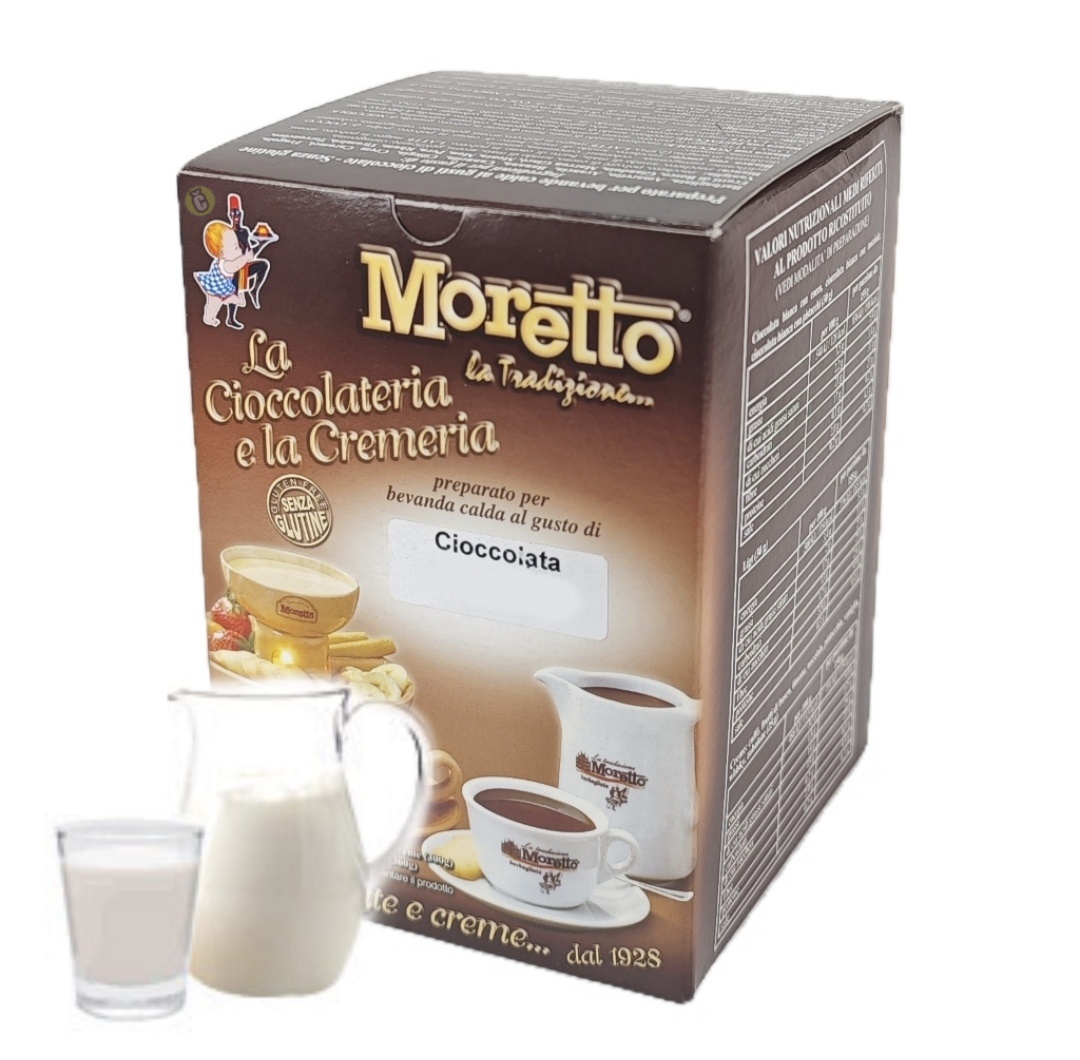 Horká čokoláda moretto - mléčná 30g