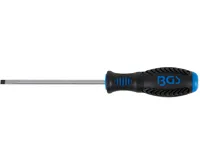 BGS Šroubovák, plochý 5,5 mm, Délka čepele 125 mm BGS Šroubovák, plochý 5,5 mm, Délka čepele 125 mm