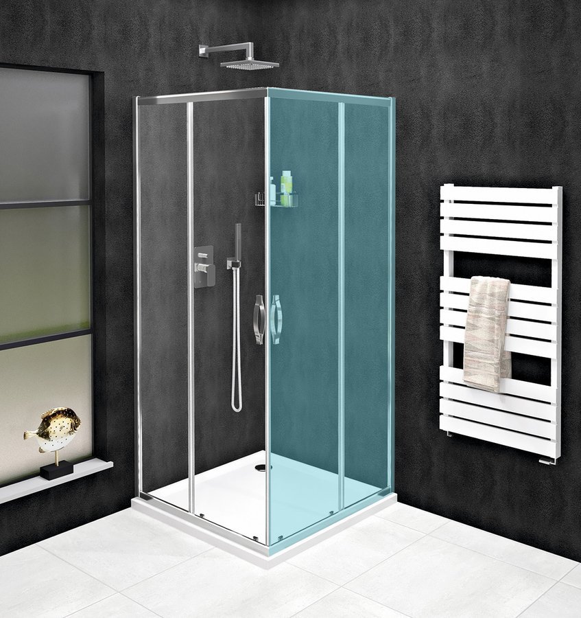 GELCO SIGMA SIMPLY sprchové dveře posuvné pro rohový vstup 800 mm, čiré sklo