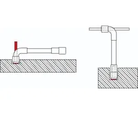 BGS Sada fajfkových průchodných klíčů, 8 - 19 mm, 12dílná (2)