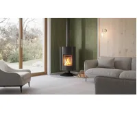 HS Flamingo Krbová kamna MASTERFLAMME ® Grande II, černá (30)