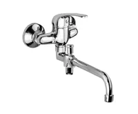 MIRA baterie vanová nástěnná do bytového jádra 150 mm bez příslušenství