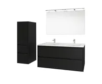 Opto, koupelnová skříňka, bílá, 4 zásuvky, 1210x580x458 mm (8)