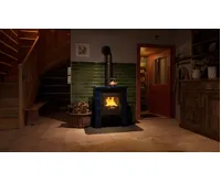 HS Flamingo Kachlová kamna FLAMINGO ® BALI, kachle modrá (10)