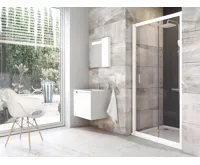 Ravak sprchové dveře BLIX BLDP2-120 bílá+Transparent Ravak sprchové dveře BLIX BLDP2-120 bílá+Transparent