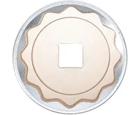 BGS Nástrčná hlavice dvanáctihranná, 12,5 mm (1/2"), 46 mm (1)