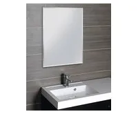 AQUALINE Zrcadlo s fazetou 60x80cm, bez úchytu (1)