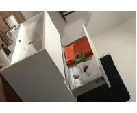 SAPHO LARGO umyvadlová skříňka 99x50x41cm, bílá (8)