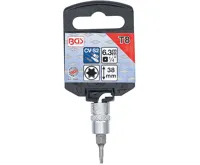 BGS Hlavice zástrčná 1/4" pro T-profil T 8, zatíž. do 2kg (1)