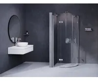 Ravak sprchový kout čtvrtkruh Smartline SMSKK4-90 chrom+transparent Ravak sprchový kout čtvrtkruh Smartline SMSKK4-90 chrom+transparent