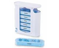 HomeLife Týdenní dávkovač léků