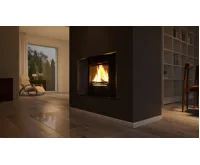 HS Flamingo Krbová vložka AQUAFLAM ® PANORAMA 25 s výměníkem a automatickou regulací hoření (24)