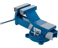 BGS Ocelový svěrák | kovaný | upínací čelisti 100 mm - BGS 58110 (1)