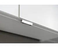 SAPHO RIWA galerka s LED osvětlením, 3x dvířka, 121x70x17cm, borovice rustik (6)