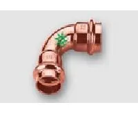 CU solární koleno 90° 9002-15- lisovací F/F