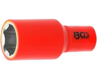 BGS VDE nástrčná hlavice šestihranná ,  12,5 mm (1/2&quot;) ,  27 mm
