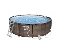 Bestway Bazén Steel Pro Max Rattan 3,66 x 1 m - 56709 Bestway Bazén Steel Pro Max Rattan 3,66 x 1 m - 56709
