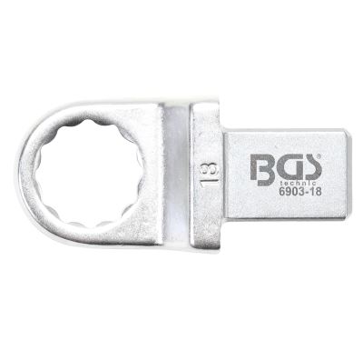 BGS Nástrčný očkový klíč, 18 mm