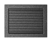 HS Flamingo Krbová mřížka 22x30 BASIC staré stříbro s žaluzií HS Flamingo Krbová mřížka 22x30 BASIC staré stříbro s žaluzií