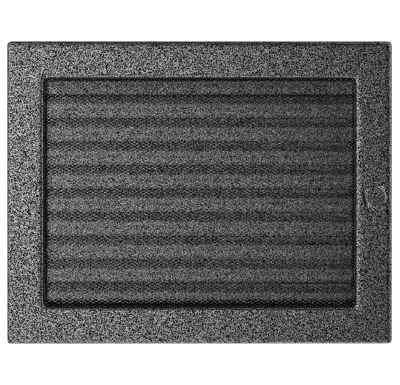 HS Flamingo Krbová mřížka 22x30 BASIC staré stříbro s žaluzií