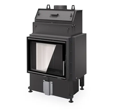 ROMOTOP Krbová vložka HEAT W4G 59.50.06 s výměníkem, Černý Igniton