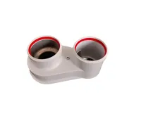 Protherm R1 rozdvojovací člen ø 80/80 bílý Protherm R1 rozdvojovací člen ø 80/80 bílý