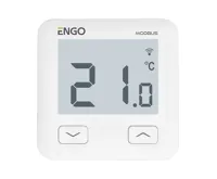 ENGO Controls Bezdrátový termostat E10-MBUSW, ENGO Smart, TUYA, bílá