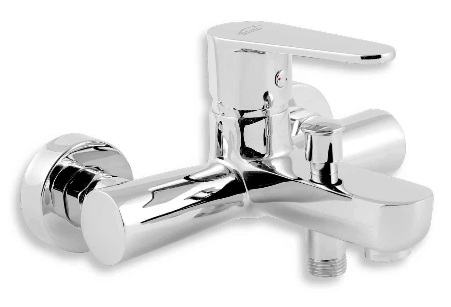 Novaservis vanová baterie bez příslušenství 150 mm titania fresh chrom - 96020/1,0