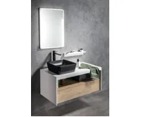 GSI SAND/NUBES keramické umyvadlo na desku 38x38cm, černá mat (3)