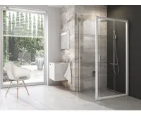 Ravak pevná stěna Blix BLPS-90 bílá+transparent Ravak pevná stěna Blix BLPS-90 bílá+transparent