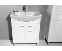 AQUALINE ZOJA umyvadlová skříňka 71,5x74x34cm, bílá (5)