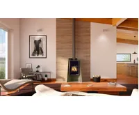 HS Flamingo Krbová kamna FLAMINGO DELUXE ® ISLAND, olivová (24)