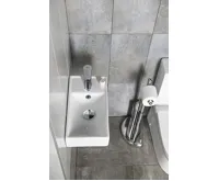 SAPHO MINOS keramické umývátko 40x22cm, baterie vpravo, bílá (7)