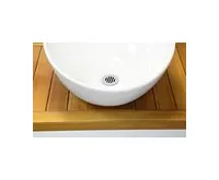 SAPHO Umyvadlová výpust 5/4“, neuzavíratelná, design zátka, 25-50mm, chrom (1)