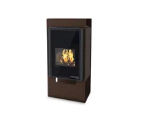 HS Flamingo Krbová kamna FLAMINGO DELUXE ® SINGA, hnědá - sametová