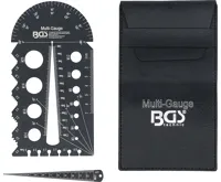 BGS Měrka šroubů a závitové měrky,  metrické,  M3–M20, 0,5–13,00 mm - BGS 74247 (6)