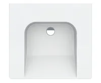 GSI COMMUNITY keramické umyvadlo 60x55cm, bez přepadu a otvoru, bílá ExtraGlaze (3)