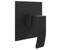 SAPHO GINKO podomítková sprchová baterie, 1 výstup, černá mat