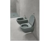 GSI PURA bidet závěsný, 36x55cm, agave mat (4)