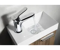 BRUCKNER SIEGER stojánková umyvadlová baterie, výška 126mm, chrom (4)