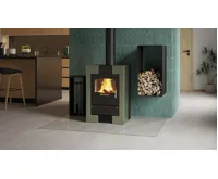 HS Flamingo Krbová kamna FLAMINGO ® ESPO I olivová (7)