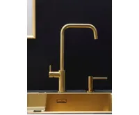 Nerezový dřez REGINOX SET MIAMI 500 GOLD + Baterie CRYSTAL + příslušenství, zlatá (5)