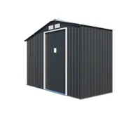 Zahradní domek LUCIFER A 3,53 m2 antracit IWH-10230025 (3)