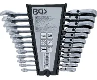 BGS Sada ráčnových očkoplochých klíčů | kloubové | 8 - 19 mm | 12dílná (1)