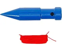 BGS Sada olovnice s provázkem, 200 g, 6 m (2)